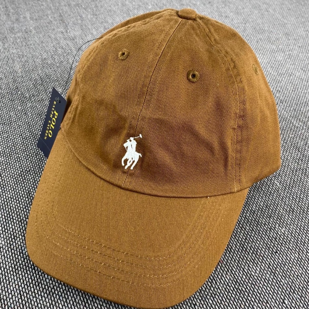 NWT Polo by Ralph Lauren Tan Chino Cap